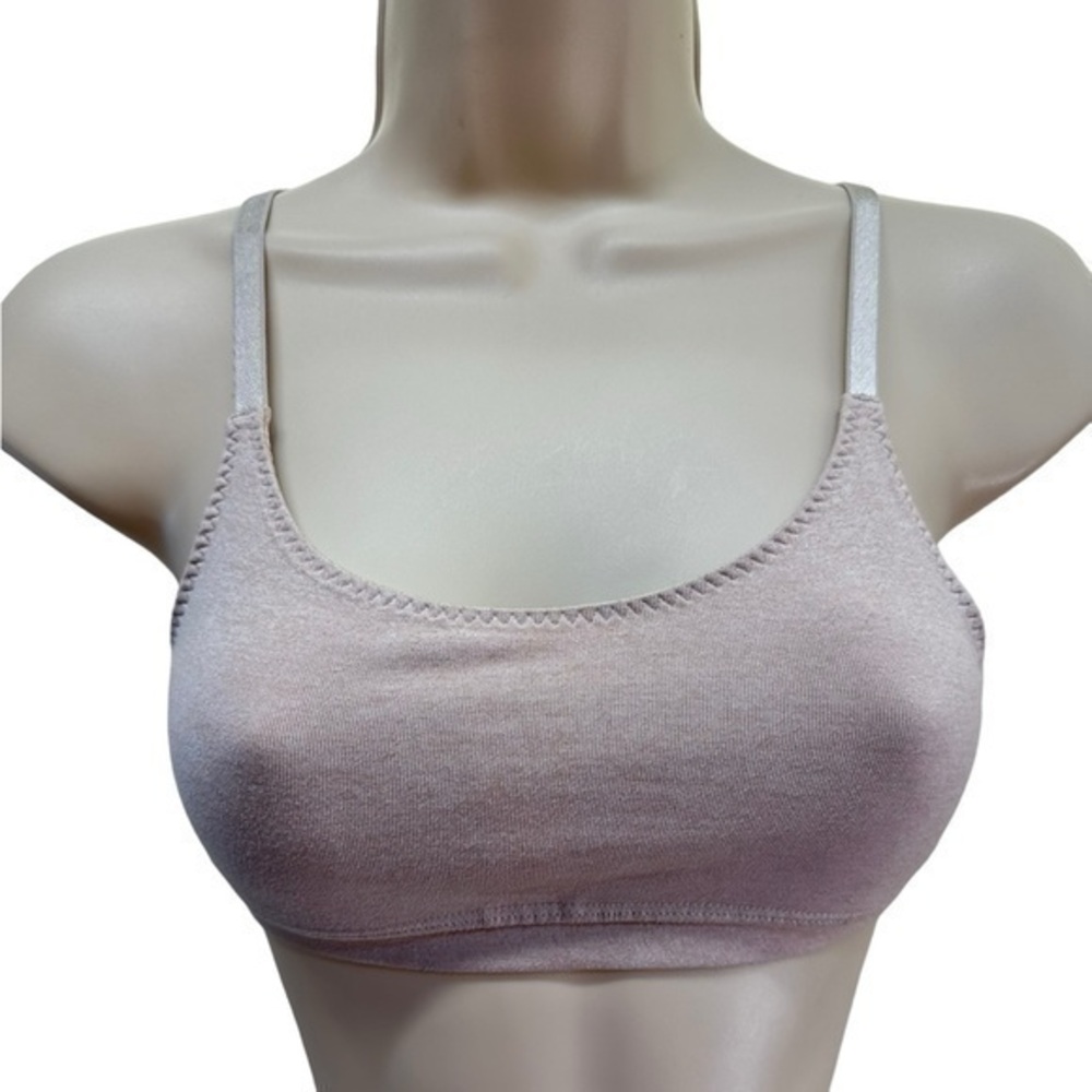 IVIVVA LULULEMON girls tan thin tan bralette